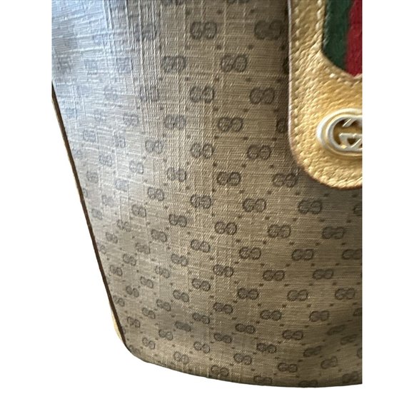 Gucci Accessory Collection micro Guccissima print bucket bag - Picture 4 of 16